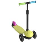 Patinete infantil ajustable de 3 ruedas con luces led y freno trasero Deqube - Más de 2 años