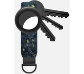 Key Organizer, Compact Keyholder, Anti-Lost Metal Keychain with Airtag Case, Compatible with Apple AirTag Finder Tracker, Alumin