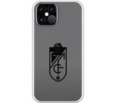 Funda original compatible con iPhone 12 - 12 Pro - Granada Escudo Negro Transparente SS18-19