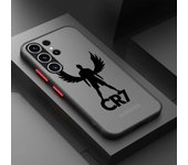 Case For Samsung Galaxy S23 Ultra S22 Plus S21 FE S20 Note 20 10 S10 Lite Phone Cover Matte Hard Funda Mr Football CR7-Ronaldo