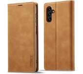 EUCAGR Luxury Leather Wallet Phone Case For Samsung Galaxy S24 S23 S22 S21 Note 20 Ultra 10 9 Magnetic Flip Book Holder Cover