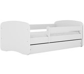 Cama 140 x 70 cm Kocot Kids com colchão BabyDreams White
