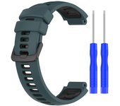 Compatible con Correa de silicona Garmin Forerunner 220, bicolor 735XT Correa/235, Correa F620/630