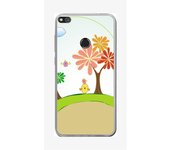 Tumundosmartphone Funda Gel Tpu para Huawei P8 Lite 2017 Diseño Primavera Dibujos