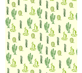 Papel Pintado Floral Catus