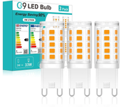 8 Pack G9 LED Bulb 2700K 3W 33W Halogen Equivalent LED Lamp 220V G9 Light Bulbs for Chandeliers 360LM Non-dimmable Home Lighting
