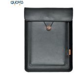 Double Layer High Capacity 13 Inch Laptop Bag Cover PU Leather Sleeve Case For M1 M2 MacBook Pro Air 13.3 13.6 Dell HP