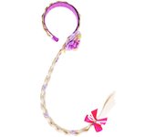 3-12T Party Accessory Princess Gloves Wig Braid for Girl Elsa Anna Sofia Aurora Rapunzel Belle Cinderella Birthday Costume Prop