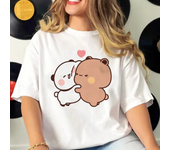 Bubu And Dudu t shirt women comic t-shirts girl y2k funny Japanese clothing