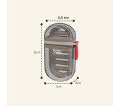 Creative Travel Soap Box With Lid Sealed And Drainable Portable Small Soap Box For Business Trip Travel Soap Box