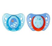CHICCO PHYSIO AIR CHUPETE CAUCHO ANATOMICO AZUL +4M 2 U.
