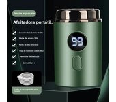 Men's Shaver Electric Mini Portable USB Rechargeable with Digital Display Long Standby No Wash Rechargeable Men's Shaver