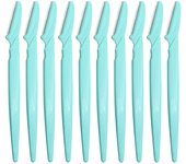 10 Pcs Eyebrow Trimmer Blade Shaver Portable Face Razor Eye Brow Epilation Hair Removal Cutters Safety Razor Woman Makeup