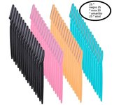 Karsyngirl 100Pcs Eyebrow Trimmer Blade Shaver Portable Face Razor Eye Brow Epilation Hair Removal Cutter Safety Razor for Woman