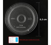 Hama Beads Template 2.6mm Perler Pixel Art Jigsaw Puzzle Beads Tool Figure Material Board Transparent Puzzle Template
