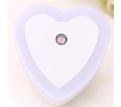 Wall Plug-in LED Night Light Auto Sensor Bedside Lamp For Bedroom Kid's Room Hallway Corridor Stairs EU/US 110V 220V Mini Cute