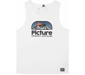Camiseta para Hombre sin Mangas Picture Authentic Tank B Blanco
