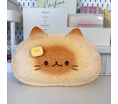 Cute plush pencil case Pencil case Large capacity cat creative pencil case