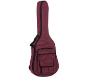 funda mochila guitarra cadete 3/4 acolchado 10 mm.ref. 32-b (98x35x28x9 cm.) rojo