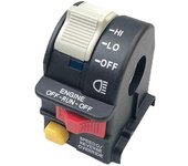 El interruptor de luz de la barra de maniobra lateral para Polaris Sportsman ATP Magnum Scrambler Hawkeye 325 330 400 450 500 600 700 800 1000