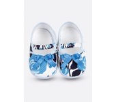 Zapato de Algodón con estampado floral y Lasso