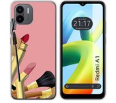 Funda Silicona para Xiaomi Redmi A1 diseño Brochas Dibujos