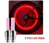 2PCS Bicycle Bike LED Lights Tire Valve Cap Flashlight Auto Car Motorcycle Tire Air Valve Wheel Spokes Light Bike Accessories