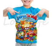Children 3D Print Super Zings Series 7 T-shirt Summer Kids Cartoon Anime Tshirt Boys Girls Superzings T Shirt Baby Tee Cute Tops