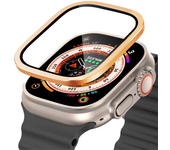 Tempered Glass for Apple Watch Ultra 2 49mm, Screen Protector, Metal Frame, Anti-Scratch, iWatch Series Ultra, 49 mm Accessories