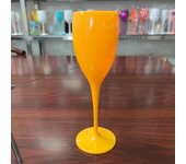 Oem Wine Glasses Champagne Flutes 175ML Glass Plastic Dishwasher-safe White Acrylic Glass Transparent Beer Cocktail Whisky Cup
