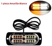 Truck Car Police 20 LED Strobe Warning Lights Side Marker Emergency Signal Lamp 12V 24V Flashing Light Amber White Red Blue