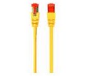 CABLE RED S-FTP GEMBIRD CAT 6A LSZH AMARILLO 1,5 M