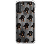 Funda Silicona Antigolpes para Motorola Moto G71 5G diseño Perros 10 Dibujos