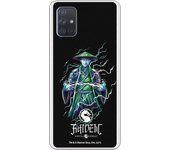 Funda original compatible con Samsung Galaxy A71 - Mortal Kombat Raiden