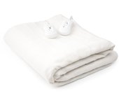 InnovaGoods Calientacamas Eléctrico Doble 60+60 W, Manta electrica Tipo cubrecolchón eléctrico, Manta Calefactor con 3 Niveles de Temperatura, Mantas para Cama Grosor Aprox. 0,5 cm. 140x160 cm.