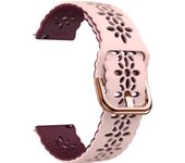 NEW 20mm Silicone Lace Watch Straps  For Xiaomi Huami Amazfit GTS 4/ Mini /GTS4/GTS2/2e/Bip 3/U Pro GTR 42mm Bracelet Watchbands