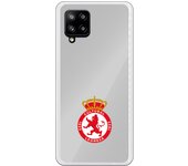 Funda original compatible con Samsung A42 5G - Cultural Leonesa escudo fondo gris