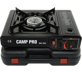 Cocina portátil DUAL, funciona con cartucho de gas o botella de gas externa , para Casa , Camping y Viajes .