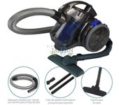 Suinga Aspirador Multiciclónico 700W Sin Bolsa con Filtro de Plástico y Sistema de Filtración de 5 Etapas