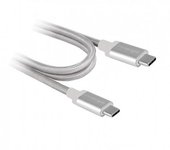 MagiCable USB-C a USB-C 1 metro - Plata