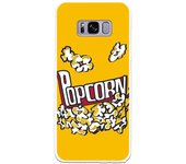 Funda compatible con Samsung Galaxy S8 - Be Unique Funda Gel palomitas