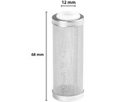 12/16mm Aquarium Inflow Inlet Filter Stainless Steel Mesh Net Guard Fish Tank Filter Accesories Intake Strainer Prefilter Cover