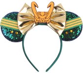 Newest Disney Mickey Mouse Ears Headband Kid Adult Festival Party Sequins 5" Bow Headband Women Baby Girl Party Hair Accessories
