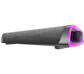 Altavoces para computadora, altavoces pequeños para PC con alimentación USB, RGB colorido