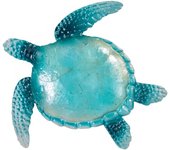 Signes Grimalt ORIGEN Home Decor Adorno De Pared Tortuga Apliques Metal Azul 27x27x1cm 32574