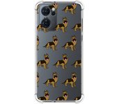 Funda Silicona Antigolpes para Oppo Find X5 Lite 5G diseño Perros 09 Dibujos
