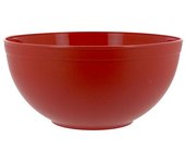 MONOUSO | Bol Reutilizable Durable PP Mineral Rojo 2.000ml Ø20cm (1 Ud)