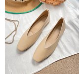 Woman Spring Casual Square Toe Low Soft Soled Lolita Flats Ballerina Red Female Elegant French Retro Buckle Mary Janes