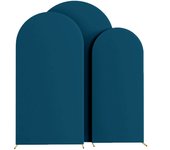 Wedding Arch Cover  Arch Backdrop Cover Spandex Fitted Arch Cover for Wedding Birthday Festival Party （Without Shelf）