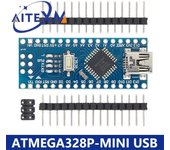 Mini / Type-C / Micro USB Nano 3.0 With the bootloader compatible Nano controller for arduino CH340 USB driver 16Mhz ATMEGA328P